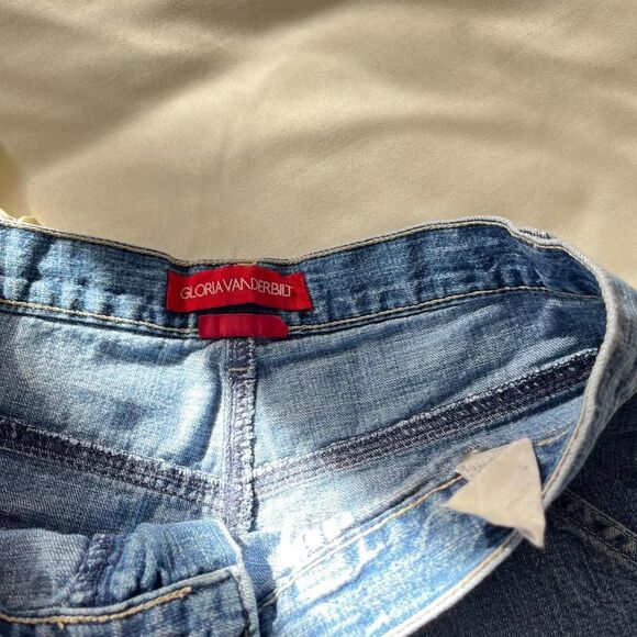 gloria vanderbilt y2k vintage mom‎ jean shorts womens 29" - Picture 3 of 4